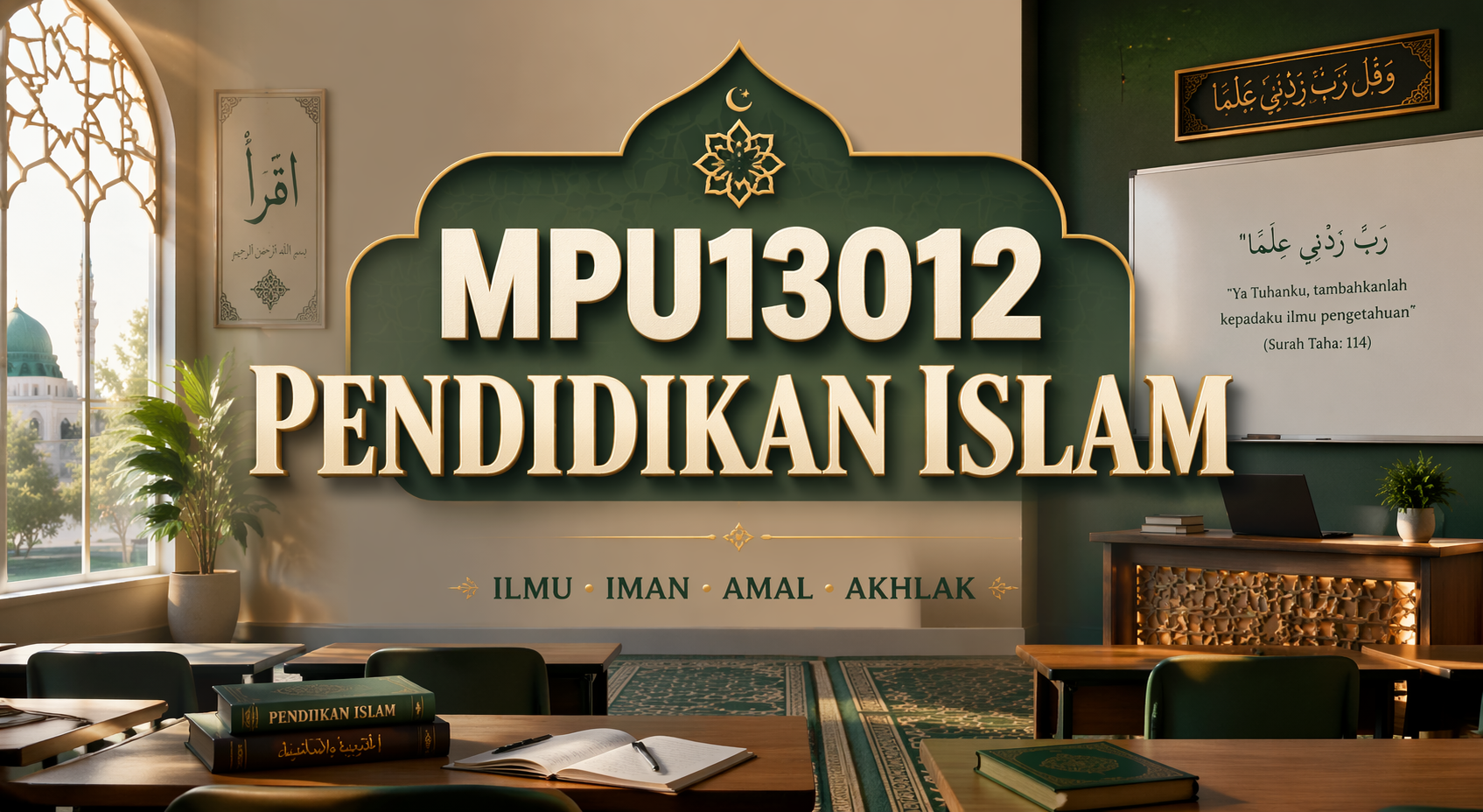 MPU13012 PENDIDIKAN ISLAM